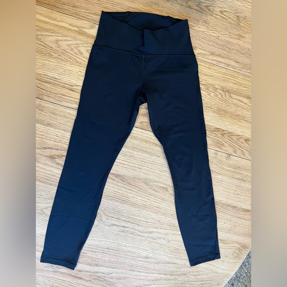 Lululemon -  side mesh leggings,  size 8 black